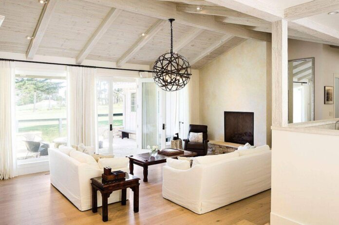 Gorgeous and relaxing interior of the small Pebble Beach cottage