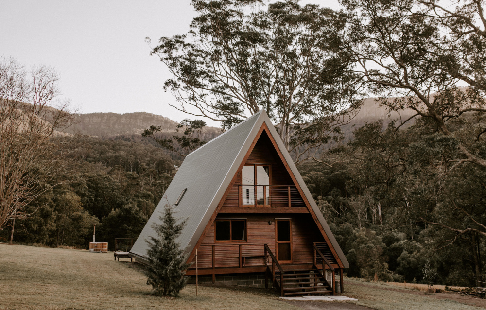 A Secluded Alpine A-Frame In The Kangaroo Valley