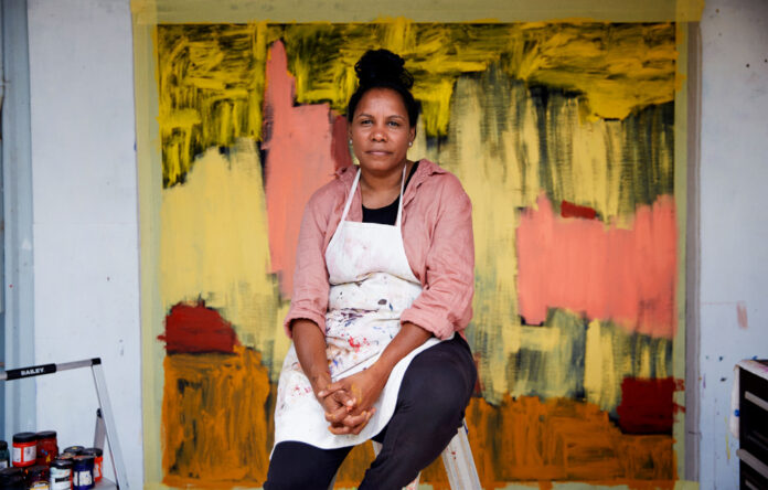 A Colourful Collaboration Between A Cape York Artist + MECCA