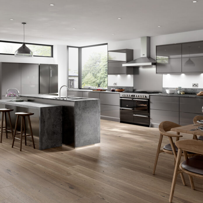 grey kitchen 