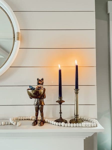 Simple Christmas Mantel Decor + Letting Your Personality Shine