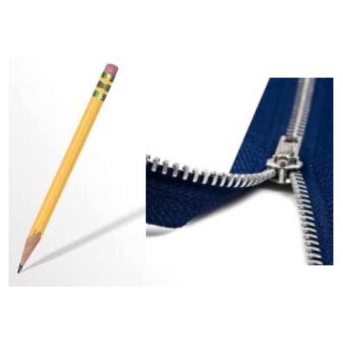 Use Graphite to Lubricate the Zipper