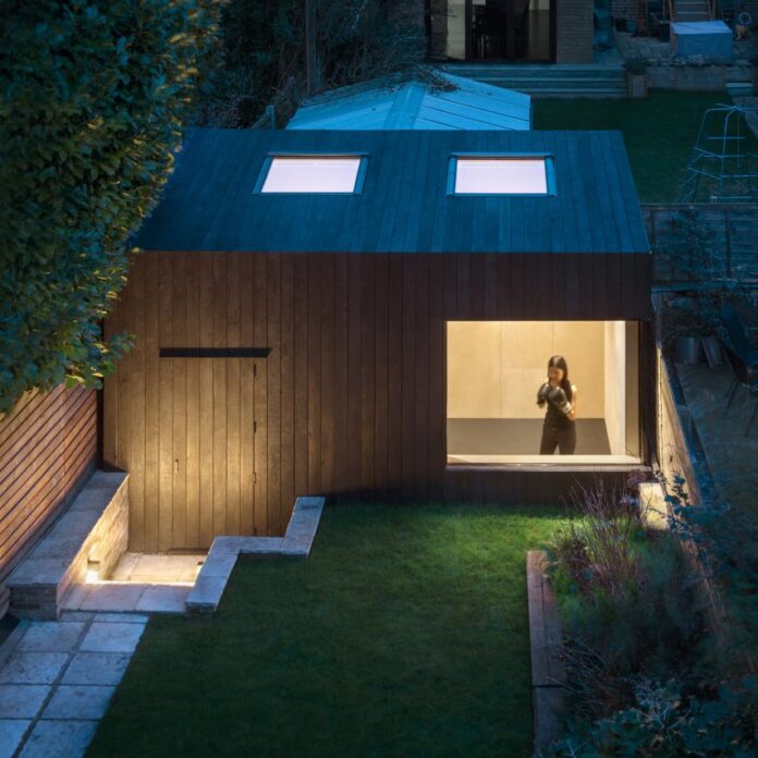 Garden Studio Gym by Eastwest Architecture