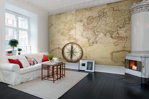 10 WAYS TO DECORATE YOUR HOME WITH MAPS