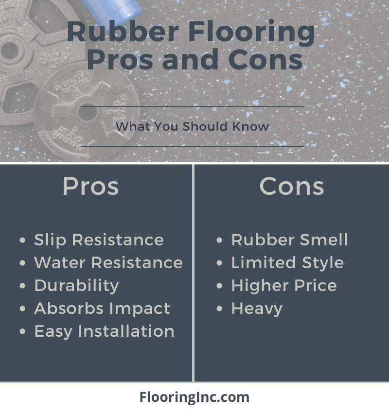 Rubber Flooring Pros and Cons
