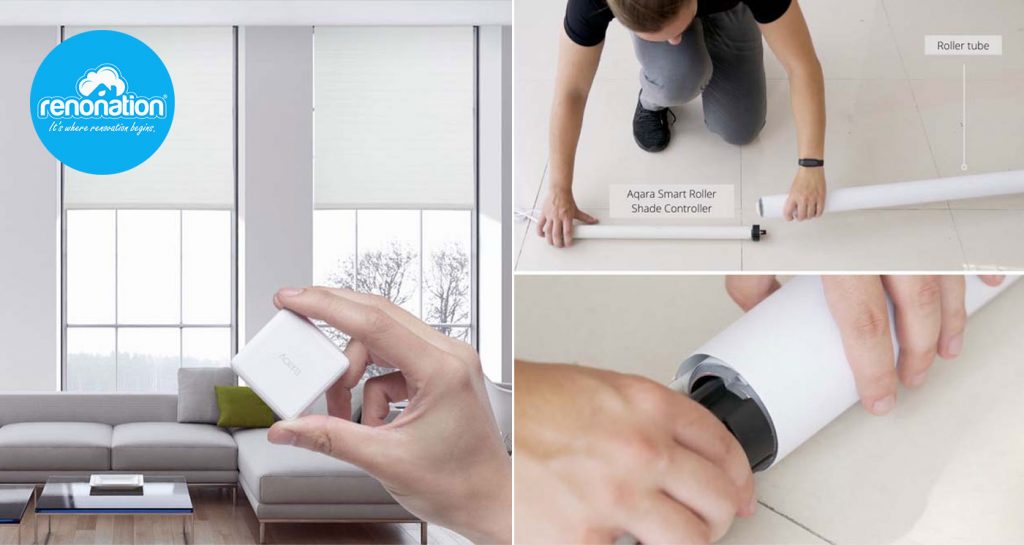 This Nifty Device Turns Ordinary Roller Blinds into Smart Blinds
