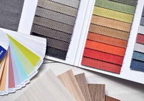 interior designer colour swatch 