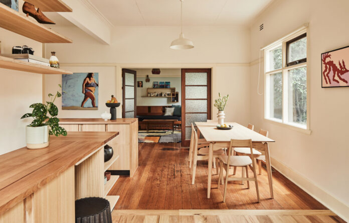 A Minimal Intervention Weatherboard Home Makeover