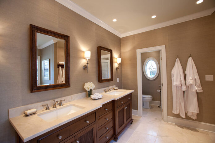 Consider Colonial Bathroom Design Ideas