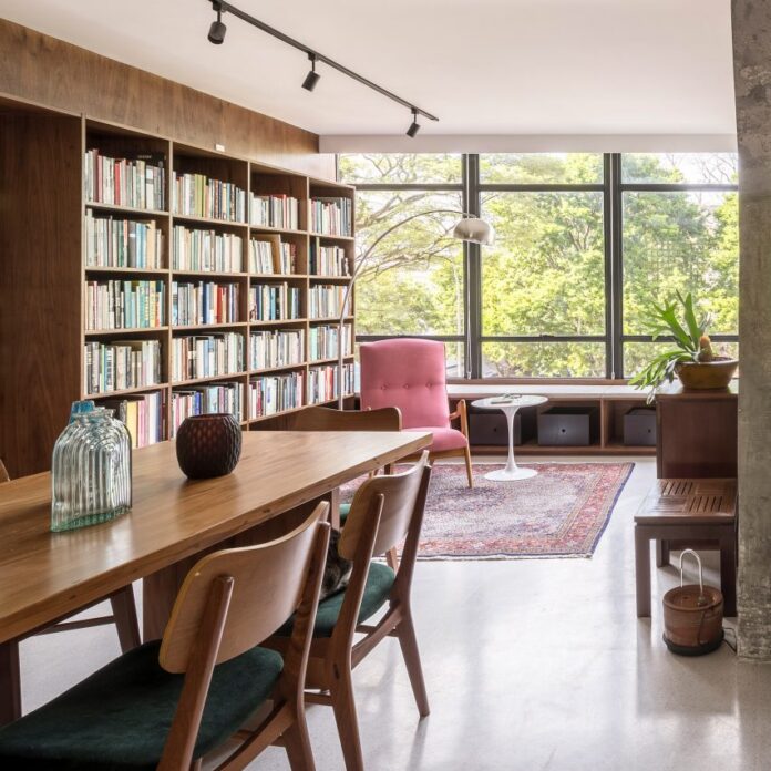 Modernist apartment in Brazil