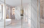 Master Bathroom Design by Stewart + Stewart Design