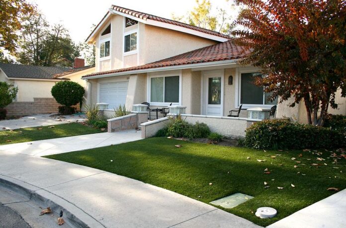 landscape artificial grass