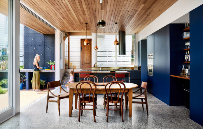 An Intriguing Northcote Home Clad In White Pickets