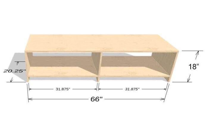 Built-In Bench with Shelf Help