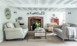 Step inside this charming 1700s thatched cottage which is a lesson in understated style