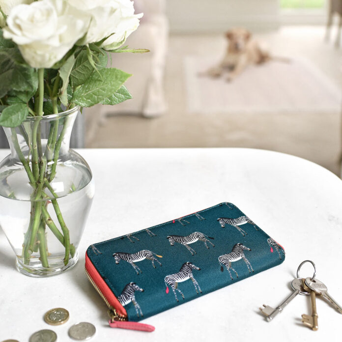 Sophie Allport Zebra Wallet Coin Purse