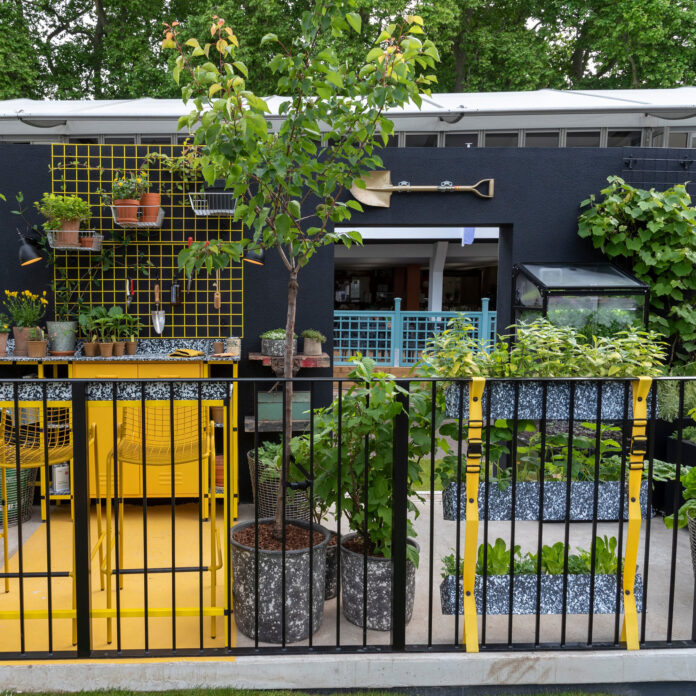 The Potting Garden Balcony designed by William Murray