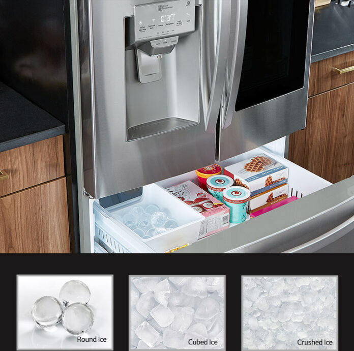 LG Craft Ice Refrigerator: Dual Ice Maker for Ice Balls | LG USA