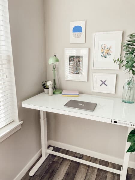 Standing Desk for Working from Home in a Small Space