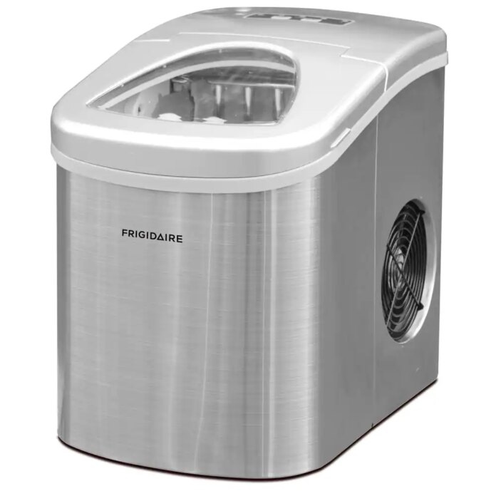 Have a question about Frigidaire 26 lb. Portable Countertop Ice Maker in  Stainless Steel? - Pg 1 - The Home Depot