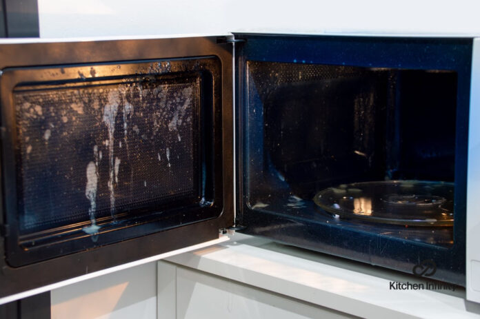 How To Remove Burn Stains From Microwave