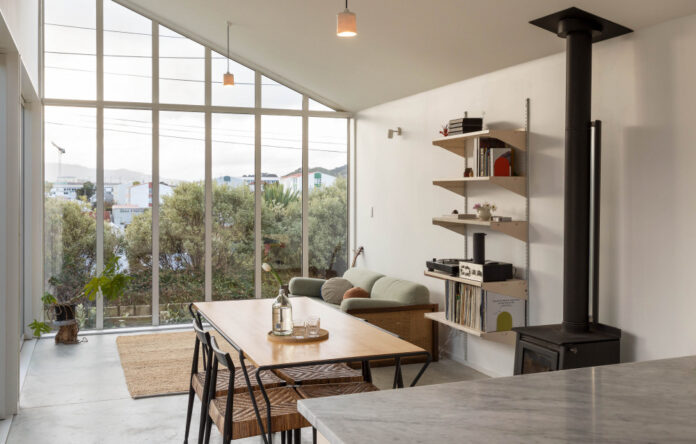 A Compact Wellington Home Built Around A Flowering Internal Courtyard