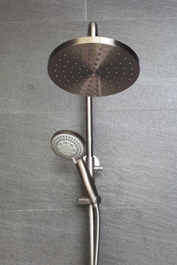 How To Install A Rain Shower Head With Handheld Homestyling Guru