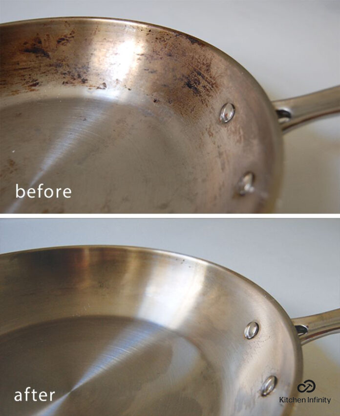 How To Remove Burnt Stains From Stainless Steel