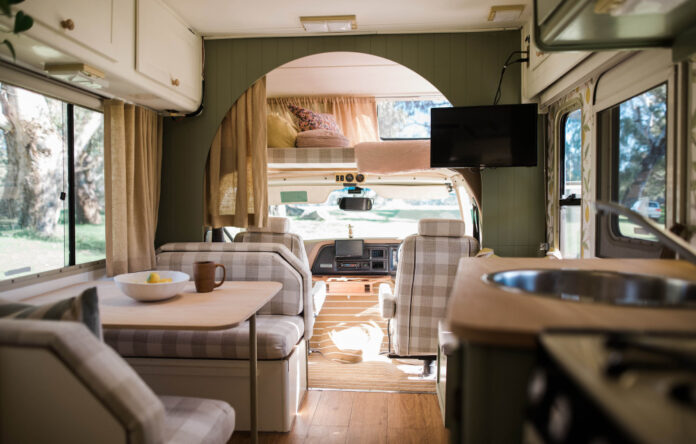 Josh + Jenna Densten’s Retro RV Renovation