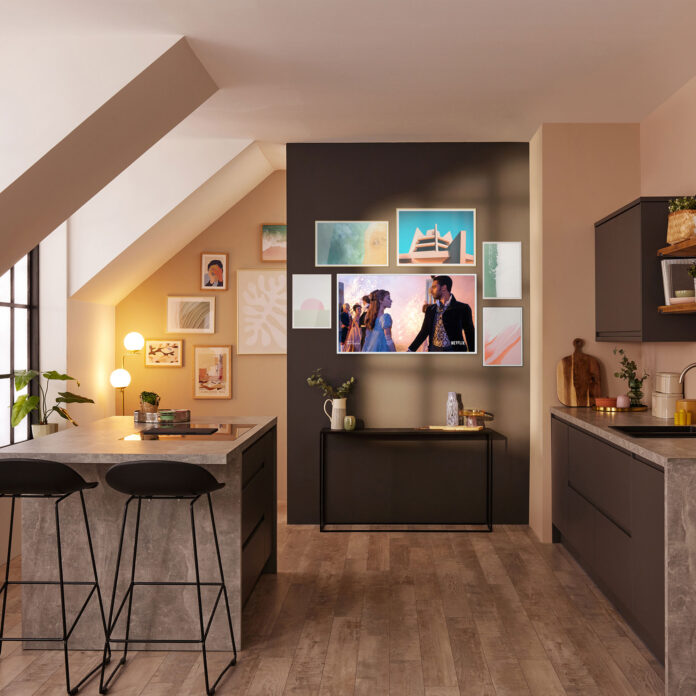 5 ways to elevate your interiors with The Samsung Frame TV, available at Currys