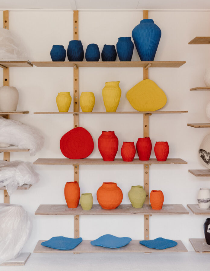 Inside Bianca Pintan’s Vividly Colourful Ceramic Practice!