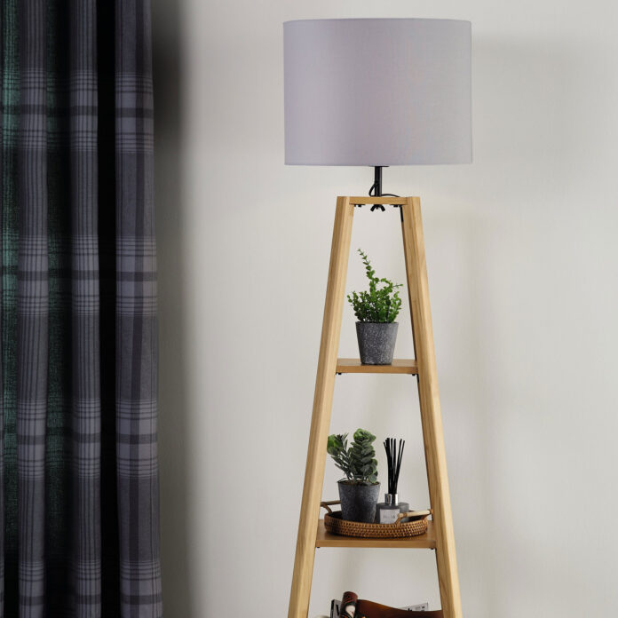 Aldi is selling a dupe for Next's genius space-saving floor lamp but at a third of the price
