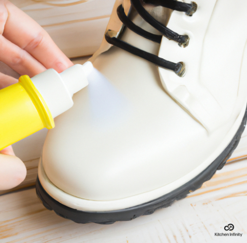 How To Remove Yellow Stains On White Shoes