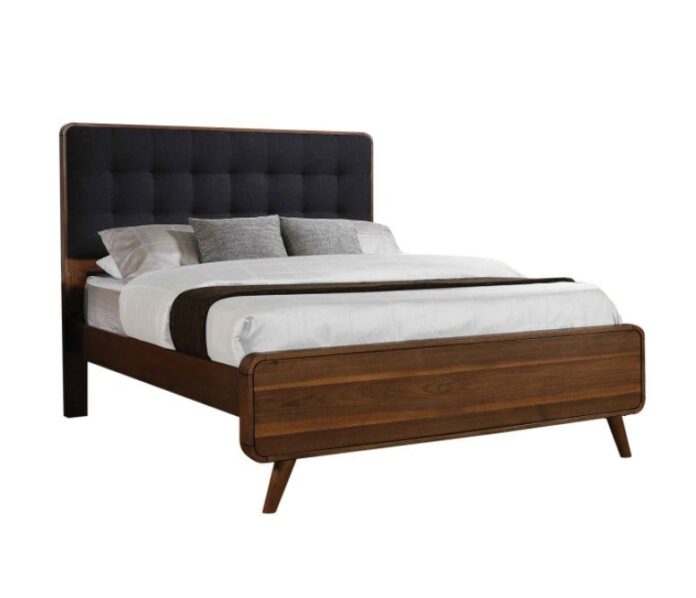 mid-century modern bed