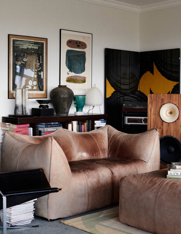 A Vintage Furniture Collector’s Humble Family Home, Filled With Iconic Pieces