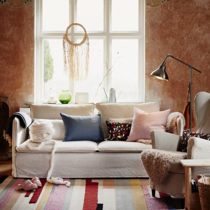 IKEA predict that we’ll be seeing more of this eclectic interior style this winter and into 2023