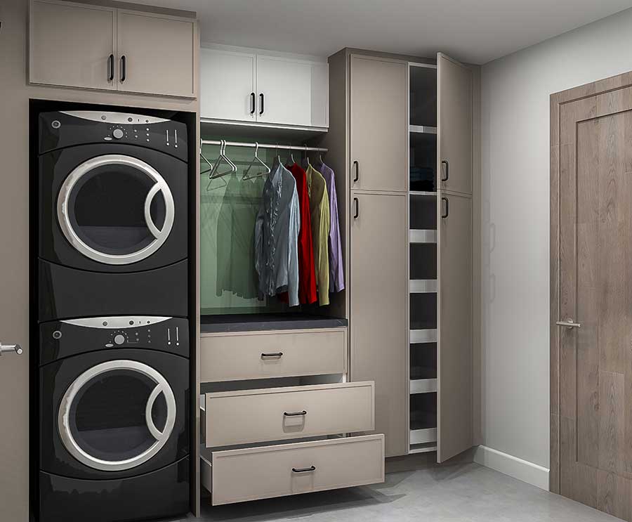 Designer Tips for improving your IKEA Laundry Room