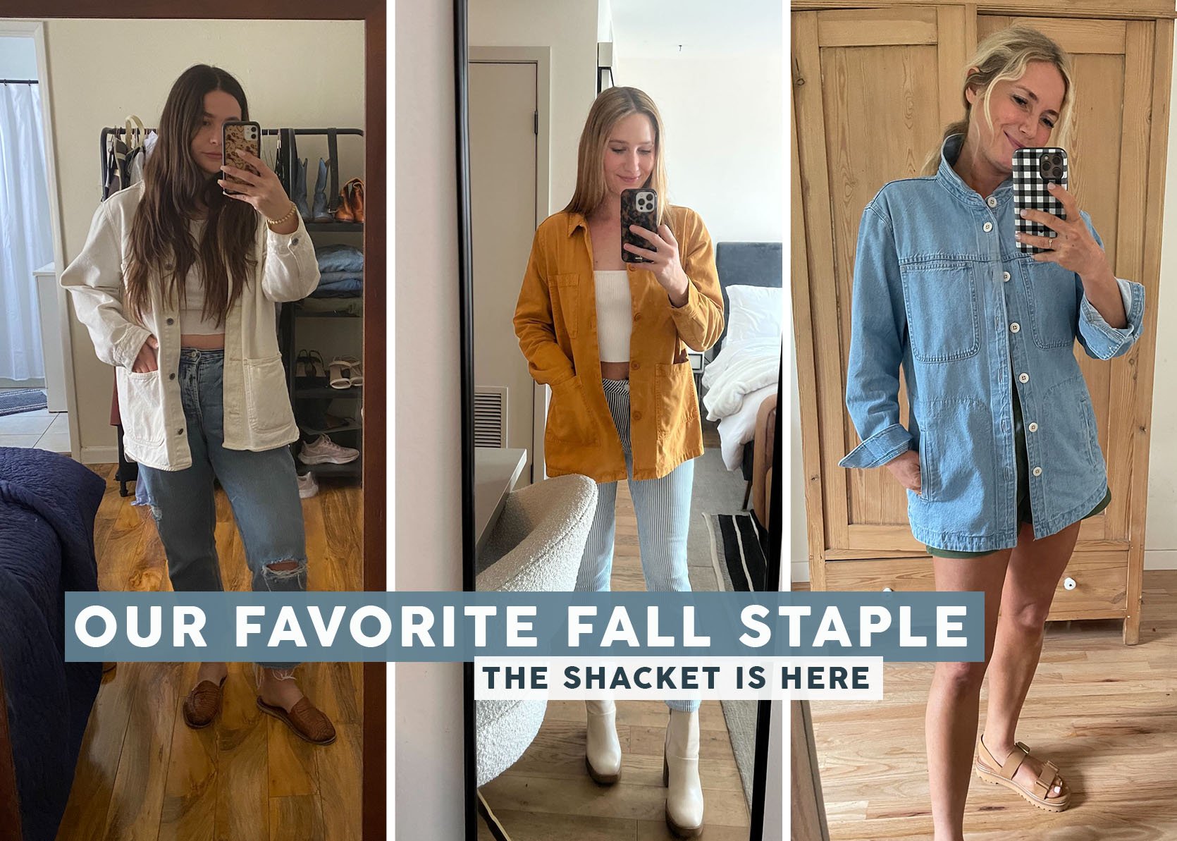 The Shacket Is The Fall Fashion MVP – Here Are Some Of Our Favorites
