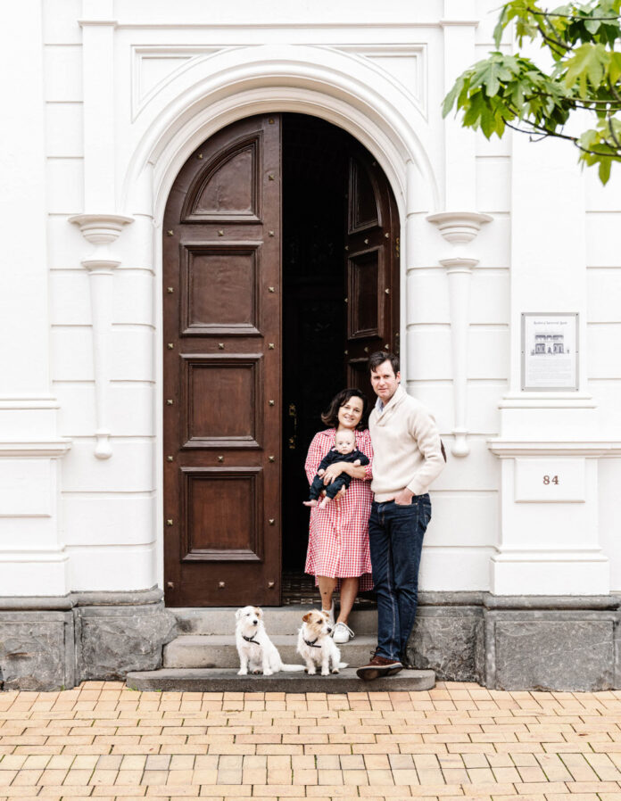 Inside A Former Bank, Turned Stately Family Home!