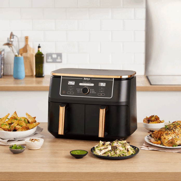 The Ninja Foodi Max Dual Zone 9.5l Air Fryer is back in stock at Amazon and it's £50 cheaper than the standard model