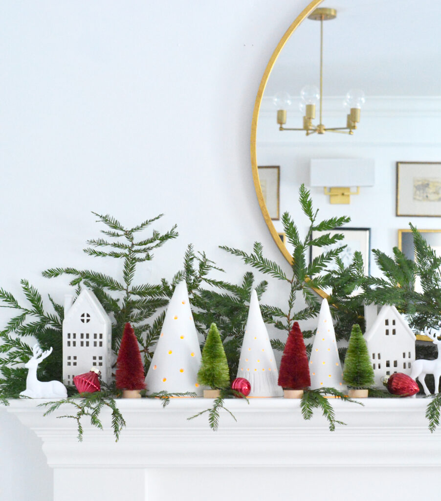 Clay Christmas Tree Luminaries