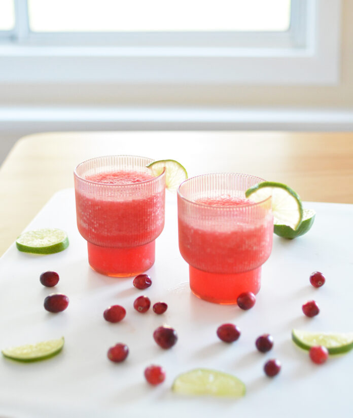 Cranberry Sauce Margaritas