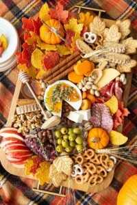 Fall charcuterie board