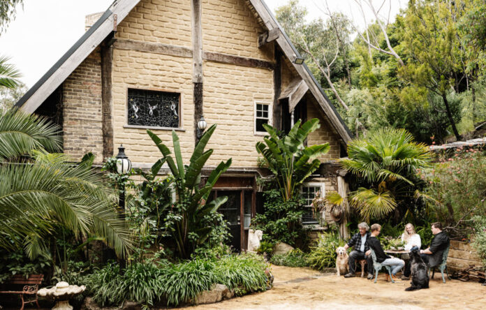 A 1980s Bushland Home Built Entirely From Recycled Materials