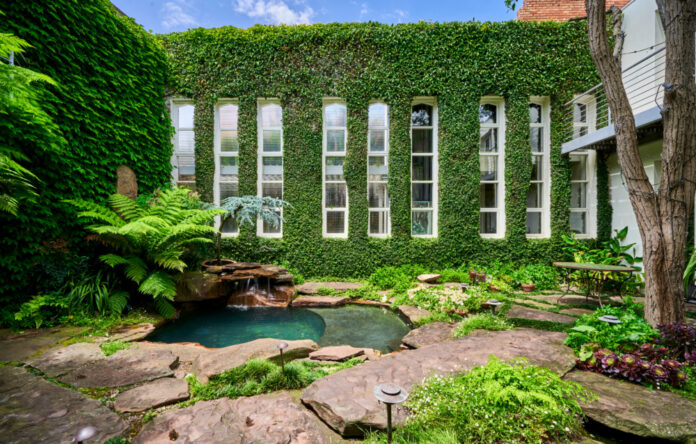 A Lush Secret Garden, Inside A Converted Melbourne Church!