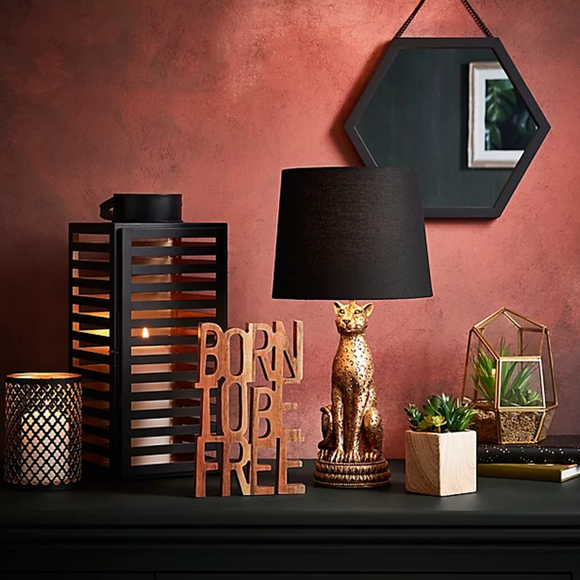 George Home is selling a look-a-like for Oliver Bonas' boldest lamp but £100 less