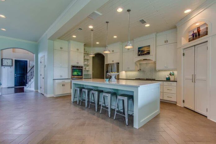 Modern Country Kitchen in Napa, California