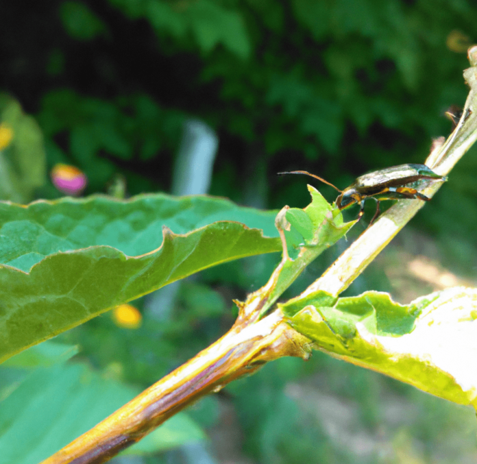 green bugs in leaves on pennsylvania