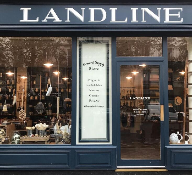 landline general supply store, paris. 0
