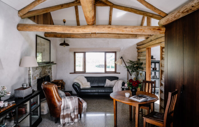 A 1940s Log Cabin Turned Serene Retreat In The Yarra Valley